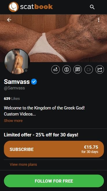 Sam Vass Scatbook page